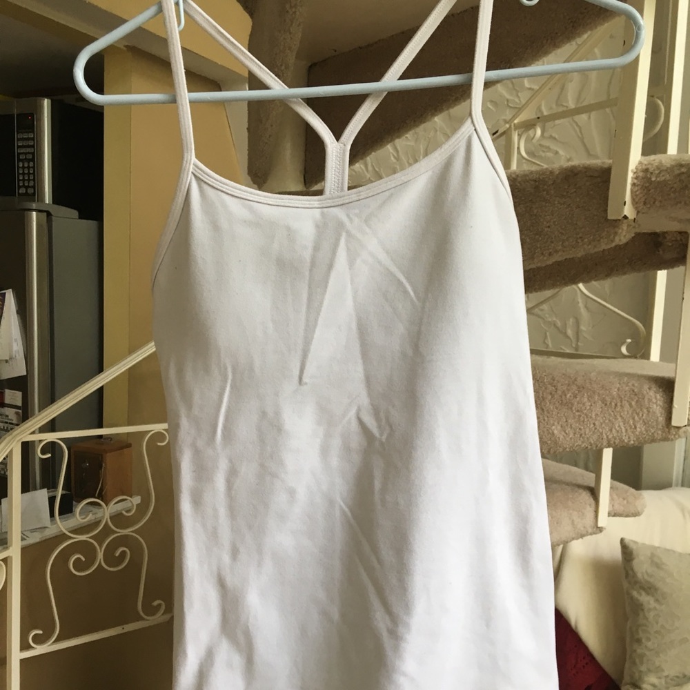 Lululemon power y- size 6 white